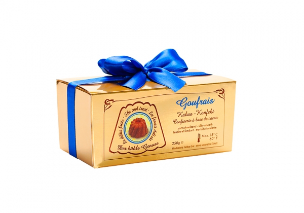 Goufrais - das Kakaokonfekt in der großen Geschenkpackung